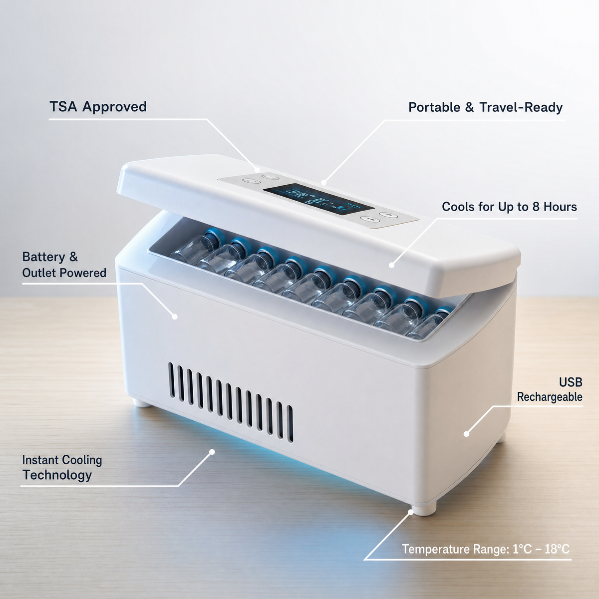 PeptiCool- Peptide & Insulin Cooler™