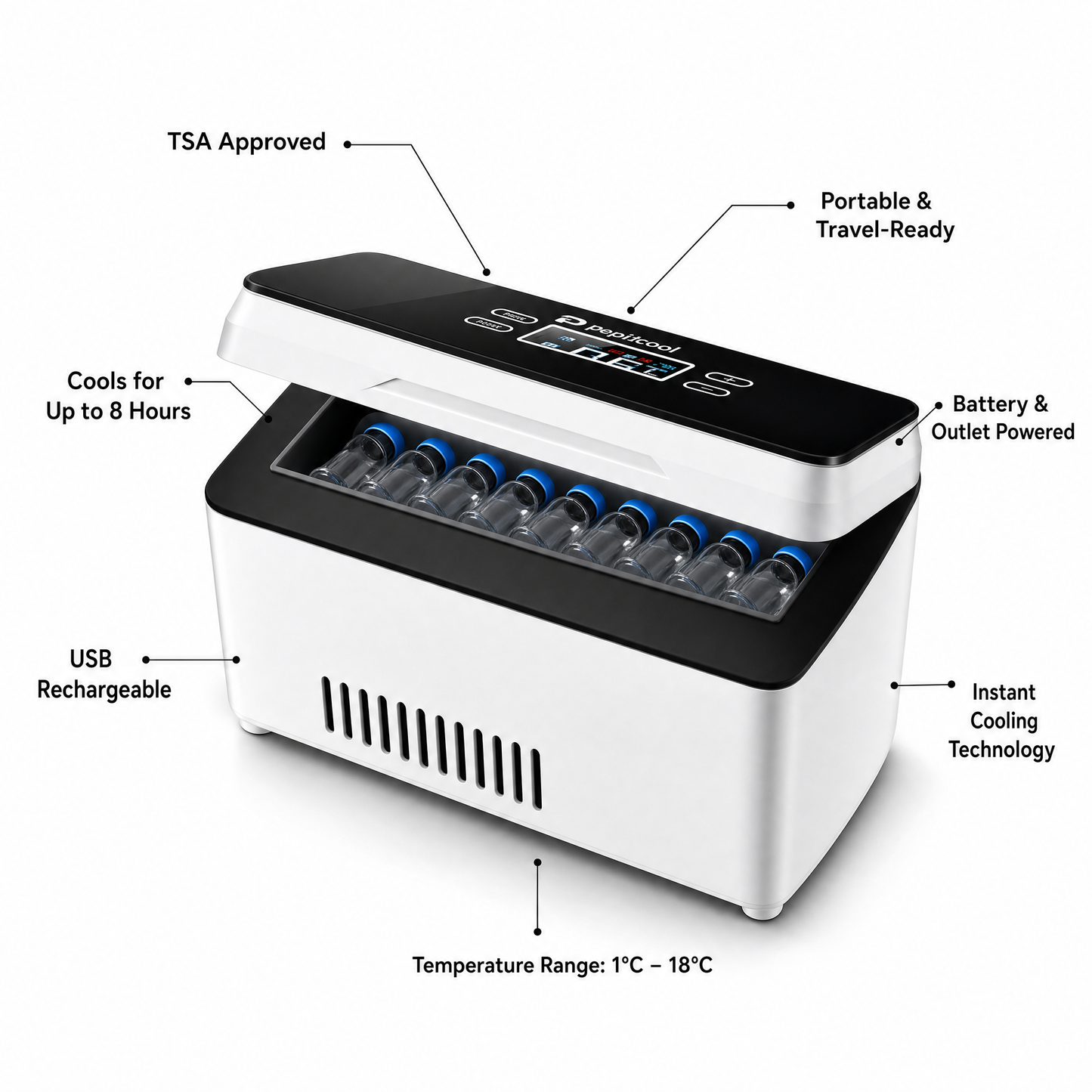 Pepticool- Touch Screen Peptide Cooler