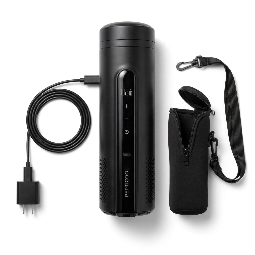 PeptiCool™ — GLP-1 & Vial Travel Cooler